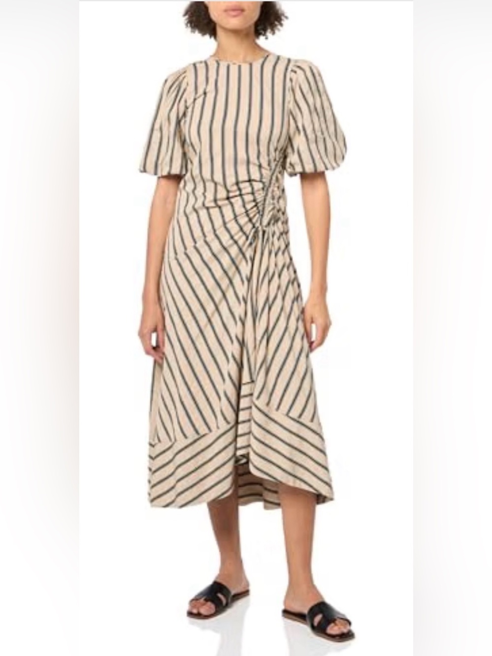 Cing a Sept Elin Dress, Khaki/Black